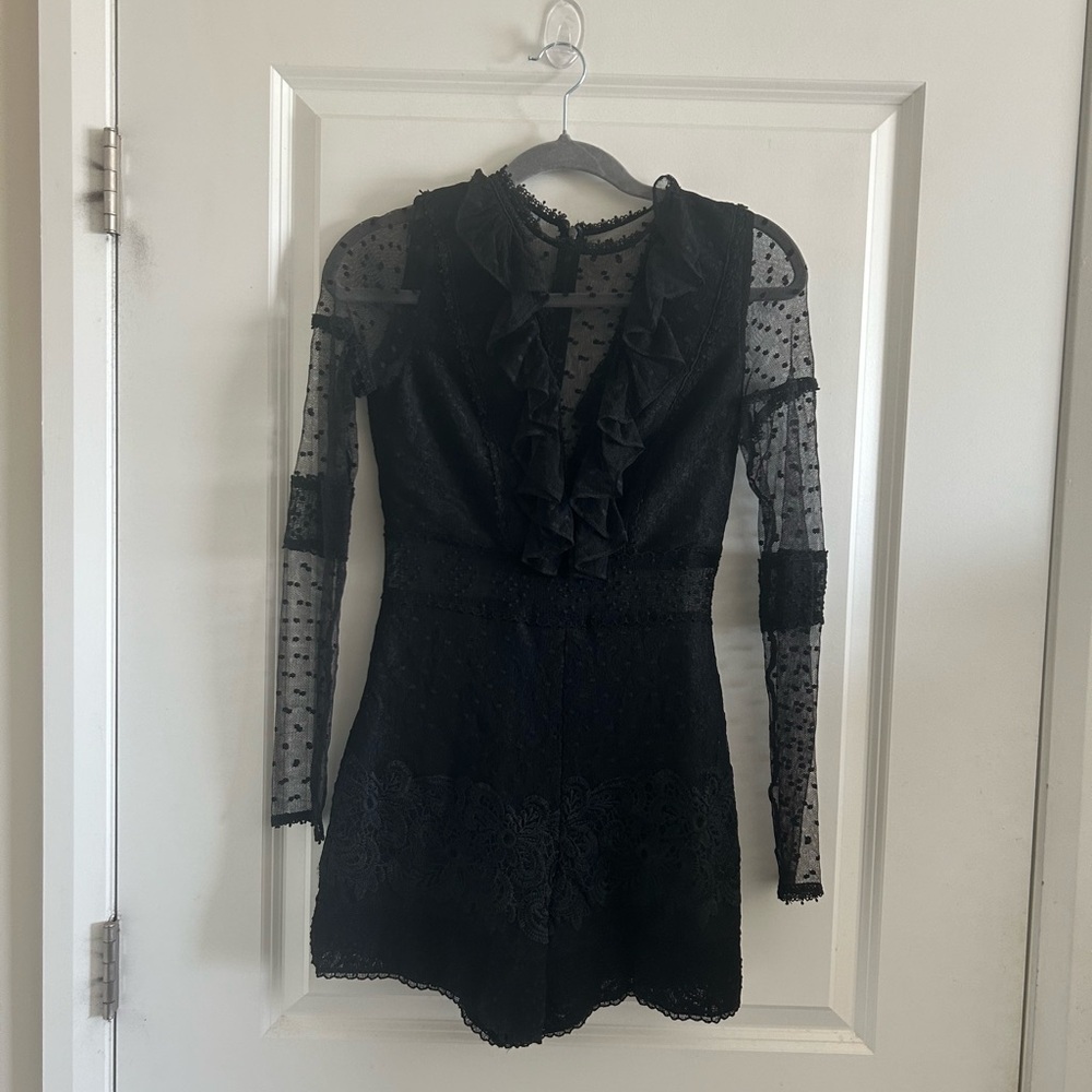 Alexis Lace Romper Size XS
